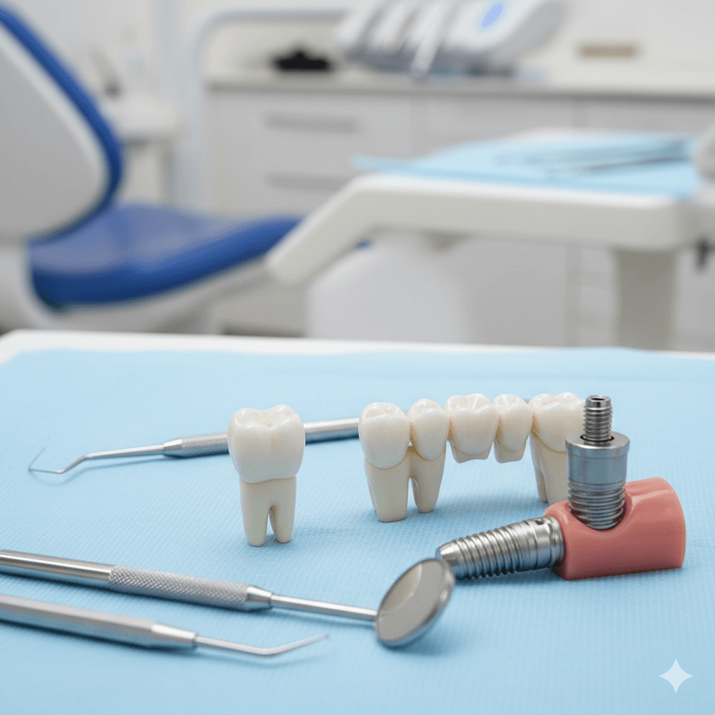 Restorative Dentistry (Crowns, Bridges, Implants)
